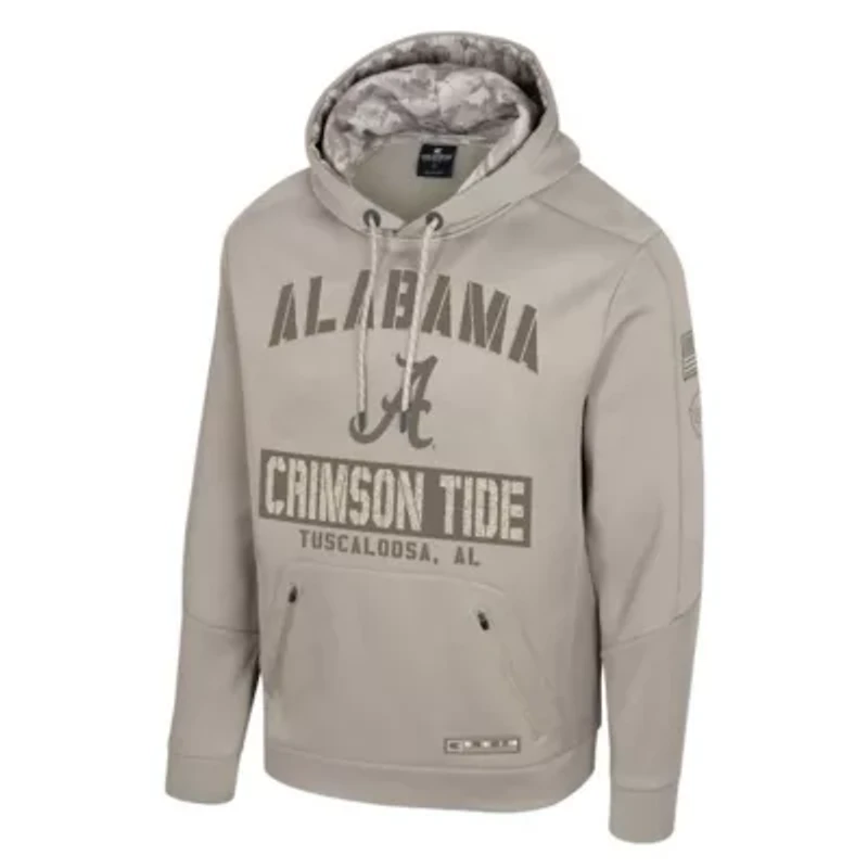 Alabama Crimson Tide NCAA Big & Tall Operation Hat Trick Battalion Hoodie Sweatshirt