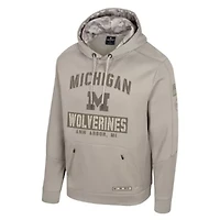 NCAA Michigan Wolverines Big & Tall Operation Hat Trick Battalion Hoodie Sweatshirt