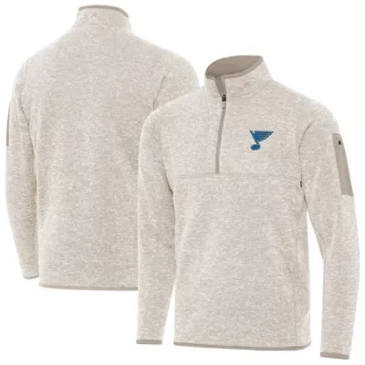 NHL St. Louis Blues Fortune Quarter-Zip Pullover Jacket