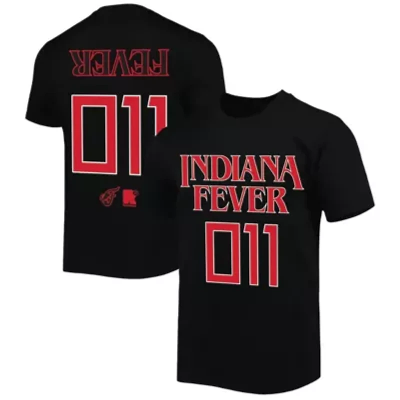 WNBA Unisex Indiana Fever Stranger Things Premium Relaxed T-Shirt