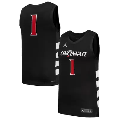 NCAA Nike #1 Cincinnati Bearcats Replica Basketball Jersey