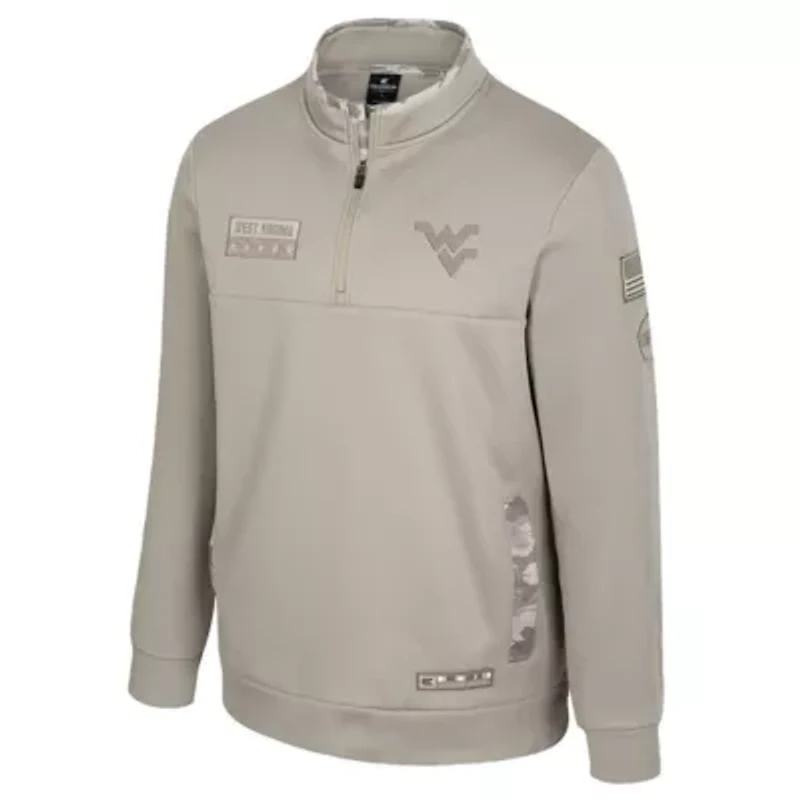 NCAA West Virginia Mountaineers Operation Hat Trick Battalion Quarter-Zip Pullover