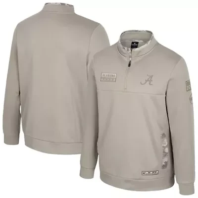 Alabama Crimson Tide NCAA Operation Hat Trick Battalion Quarter-Zip Pullover