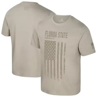 NCAA Florida State Seminoles Operation Hat Trick Dune Flag T-Shirt
