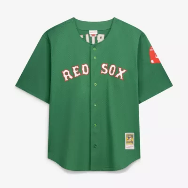 Boston Red Sox MLB David Ortiz Kelly Big & Tall Cooperstown Collection Mesh Batting Practice Jersey