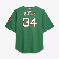 Boston Red Sox MLB David Ortiz Kelly Big & Tall Cooperstown Collection Mesh Batting Practice Jersey