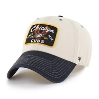 MLB Natural/Black Chicago Cubs Keepsake Collection Clean Up Adjustable Hat