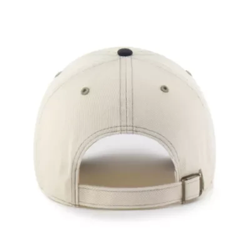 MLB Natural/Black San Diego Padres Keepsake Collection Clean Up Adjustable Hat