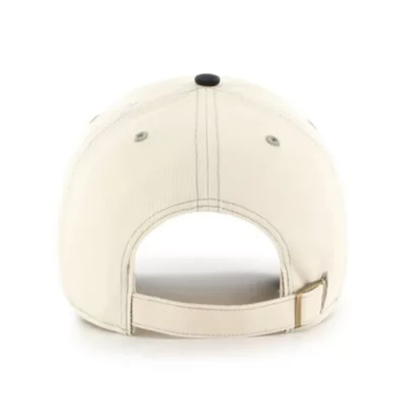 MLB Natural/Black Los Angeles Dodgers Keepsake Collection Clean Up Adjustable Hat