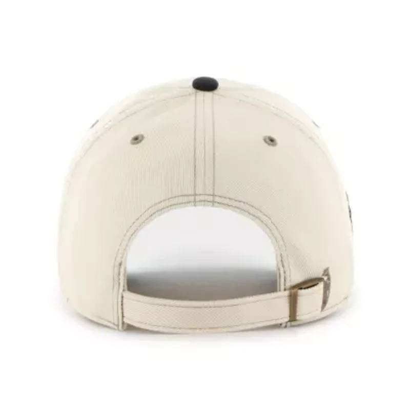 MLB Natural/Black New York Yankees Keepsake Collection Clean Up Adjustable Hat