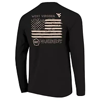 NCAA West Virginia Mountaineers OHT Overlay Long Sleeve T-Shirt