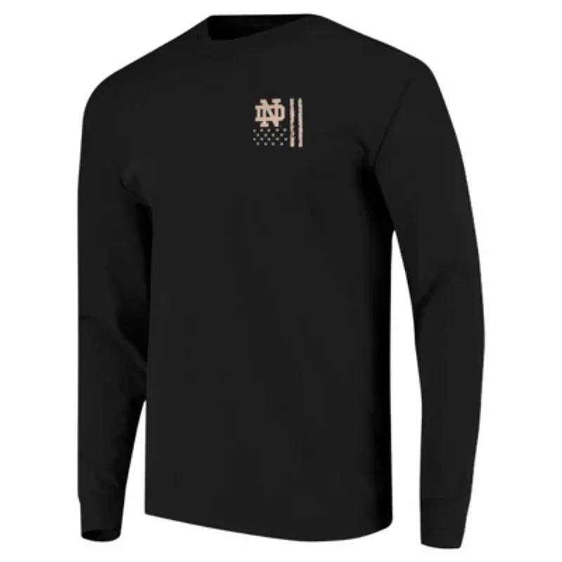 NCAA Notre Dame Fighting Irish OHT Overlay Long Sleeve T-Shirt