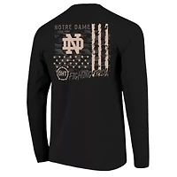 NCAA Notre Dame Fighting Irish OHT Overlay Long Sleeve T-Shirt