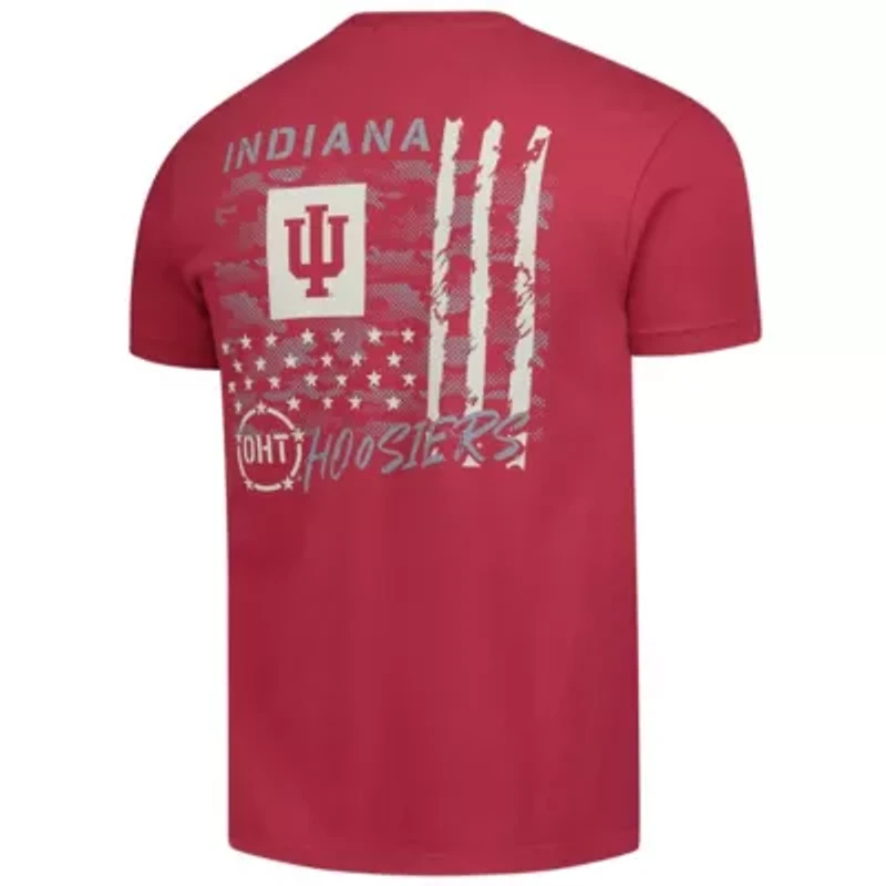 NCAA Indiana Hoosiers OHT Overlay T-Shirt