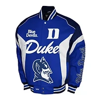 Duke Blue Devils NCAA Franchise Club Driven Full-Zip Twill Jacket