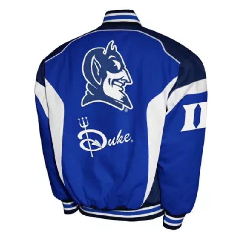 Duke Blue Devils NCAA Franchise Club Driven Full-Zip Twill Jacket
