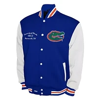 NCAA Franchise Club Florida Gators Fleece Varsity Full-Snap Jacket