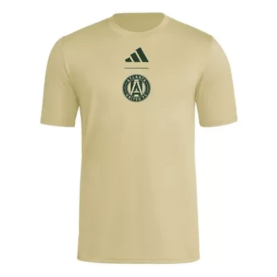 MLS Beige Atlanta United FC 2026 Jersey Hook Pregame T-Shirt