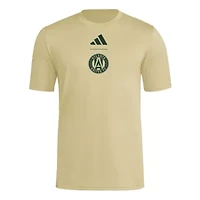MLS Beige Atlanta United FC 2026 Jersey Hook Pregame T-Shirt