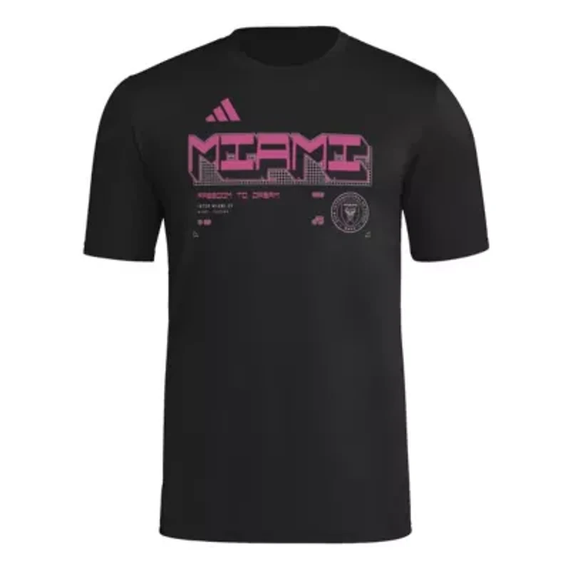 MLS Inter Miami CF 2026 Anthem AEROREADY Pregame T-Shirt