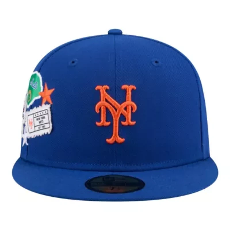 MLB New York Mets City Patch 59FIFTY Fitted Hat
