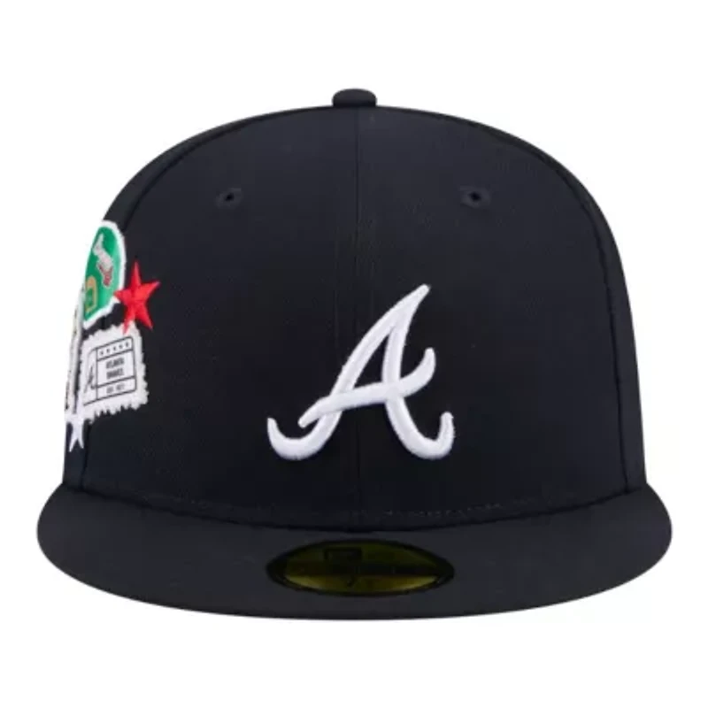 MLB Atlanta Braves City Patch 59FIFTY Fitted Hat