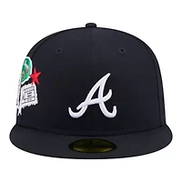 MLB Atlanta Braves City Patch 59FIFTY Fitted Hat