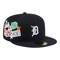 MLB Detroit Tigers City Patch 59FIFTY Fitted Hat