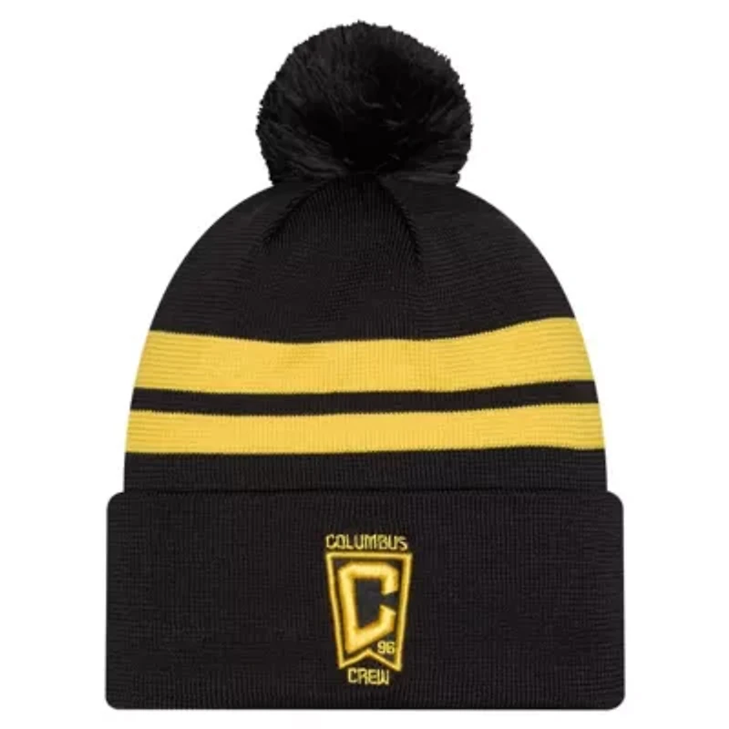 MLS Columbus Crew 2026 Jersey Hook Cuffed Knit Hat with Pom