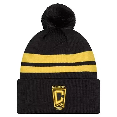 MLS Columbus Crew 2026 Jersey Hook Cuffed Knit Hat with Pom
