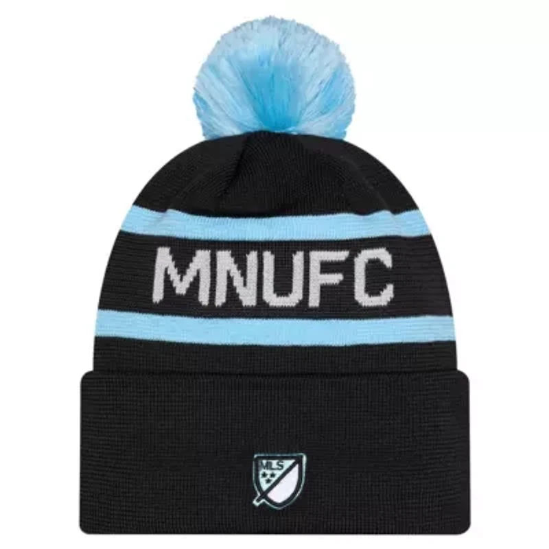 MLS Minnesota United FC 2026 Jersey Hook Cuffed Knit Hat with Pom