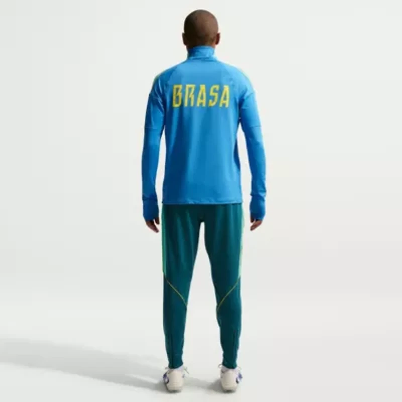 Soccer National Teams Nike Brazil Team 2026 Strike Dri-FIT Quarter-Zip Drill Top