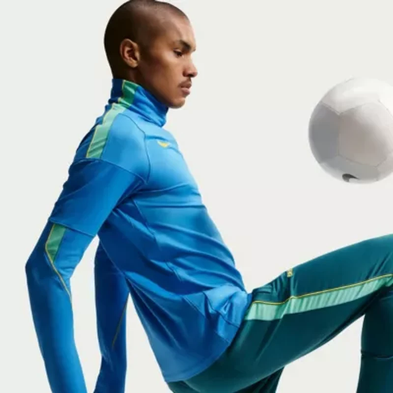 Soccer National Teams Nike Brazil Team 2026 Strike Dri-FIT Quarter-Zip Drill Top