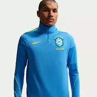 Soccer National Teams Nike Brazil Team 2026 Strike Dri-FIT Quarter-Zip Drill Top