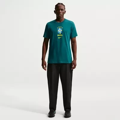 Soccer National Teams Nike Brazil Team Crest T-Shirt