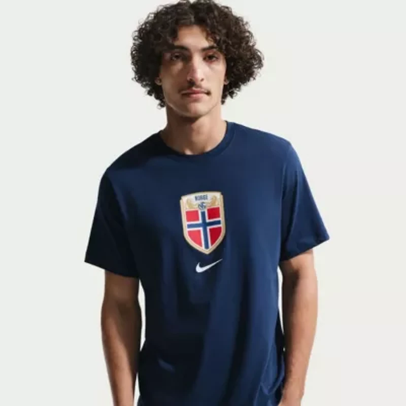 Soccer National Teams Nike Norway Team Crest T-Shirt