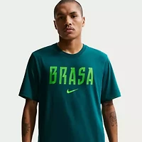 Soccer National Teams Nike Brazil Team Wordmark T-Shirt