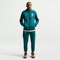 Soccer National Teams Nike Brazil Team 2026 Tech Fleece Windrunner Raglan Full-Zip Hoodie