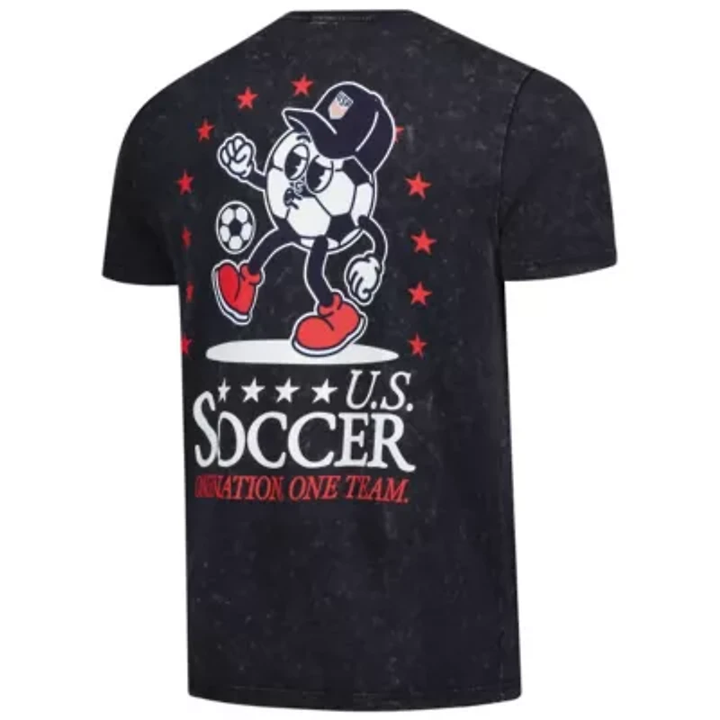 Soccer National Teams USMNT Old School Sport Washed T-Shirt