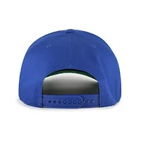 MLB Royal/Brown New York Mets Cooperstown Break Wood Suede Hitch Adjustable Hat