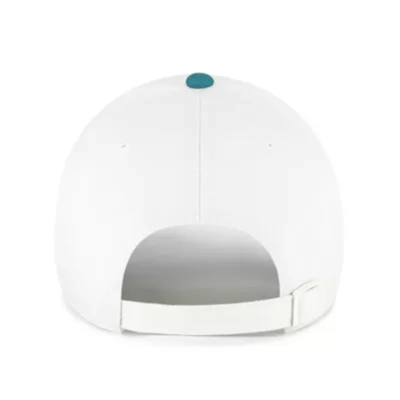 MLB White/Teal New York Mets Contemporary Tonal Clean Up Adjustable Hat