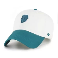 MLB White/Teal San Francisco Giants Contemporary Tonal Clean Up Adjustable Hat