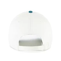 MLB White/Teal Seattle Mariners Contemporary Tonal Clean Up Adjustable Hat