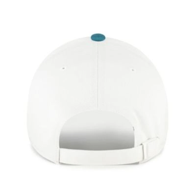 MLB White/Teal Texas Rangers Contemporary Tonal Clean Up Adjustable Hat