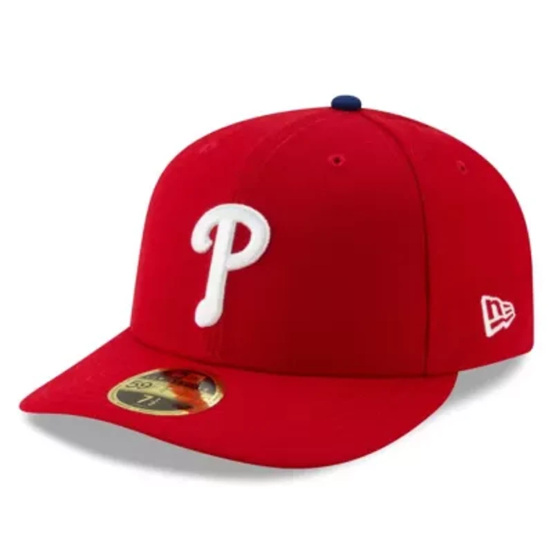 MLB Philadelphia Phillies 2025 season Side Patch Low 59FIFTY Fitted Hat
