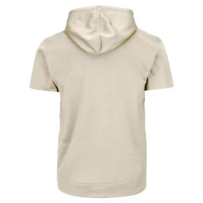 MLB Fanatics Cream/Royal Los Angeles Dodgers Big & Tall Contrast Short Sleeve Hoodie