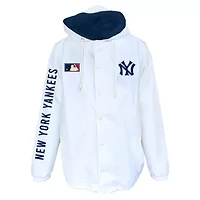 MLB New York Yankees Big & Tall Full-Snap Hooded Jacket