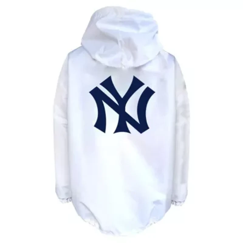 MLB New York Yankees Big & Tall Full-Snap Hooded Jacket
