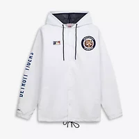 MLB Detroit Tigers Big & Tall Full-Snap Hooded Jacket