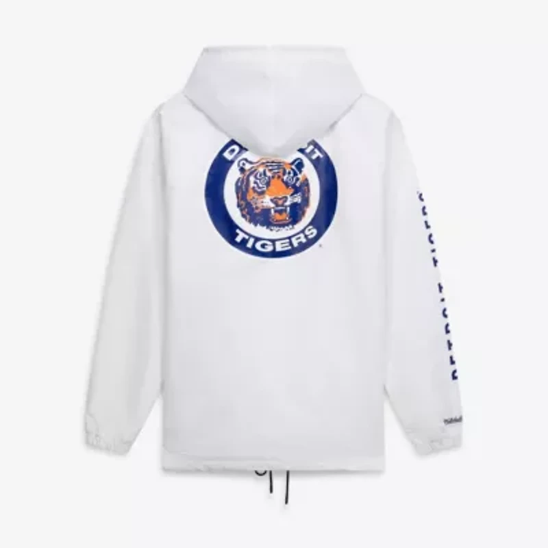 MLB Detroit Tigers Big & Tall Full-Snap Hooded Jacket